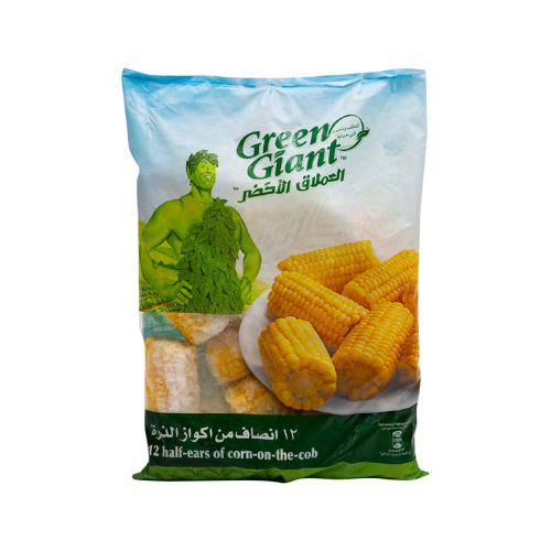 العملاق الأخضر أصناف من أكواز الذرة المجمدة 1300جم